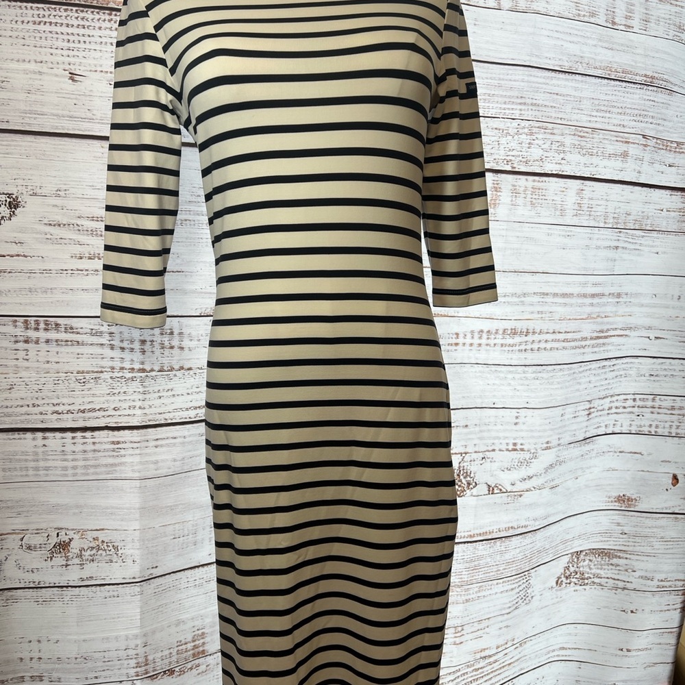 Saint James Depuis 1889‎ Propriano UV White/Black Stripe Dress